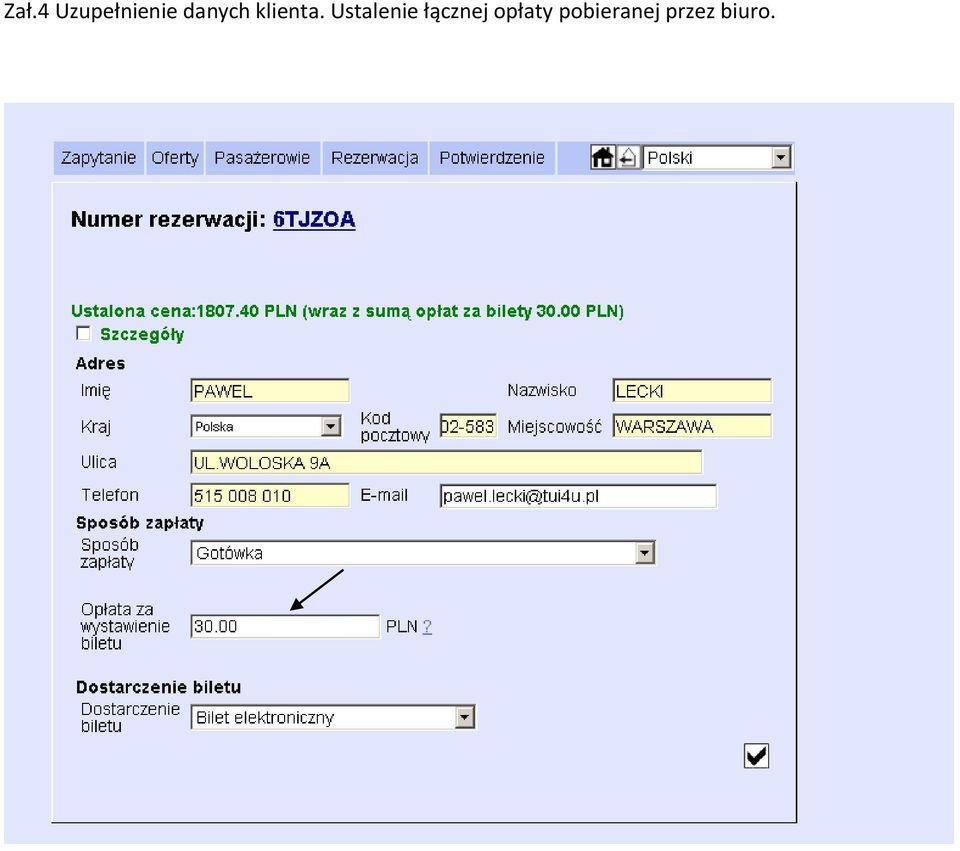 Ustalenie łącznej