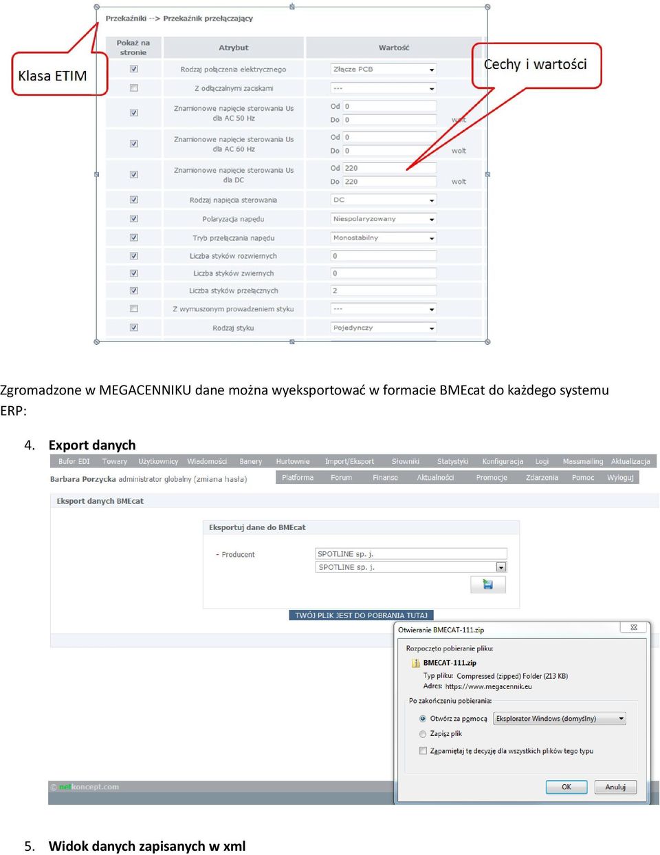 BMEcat do każdego systemu ERP: 4.