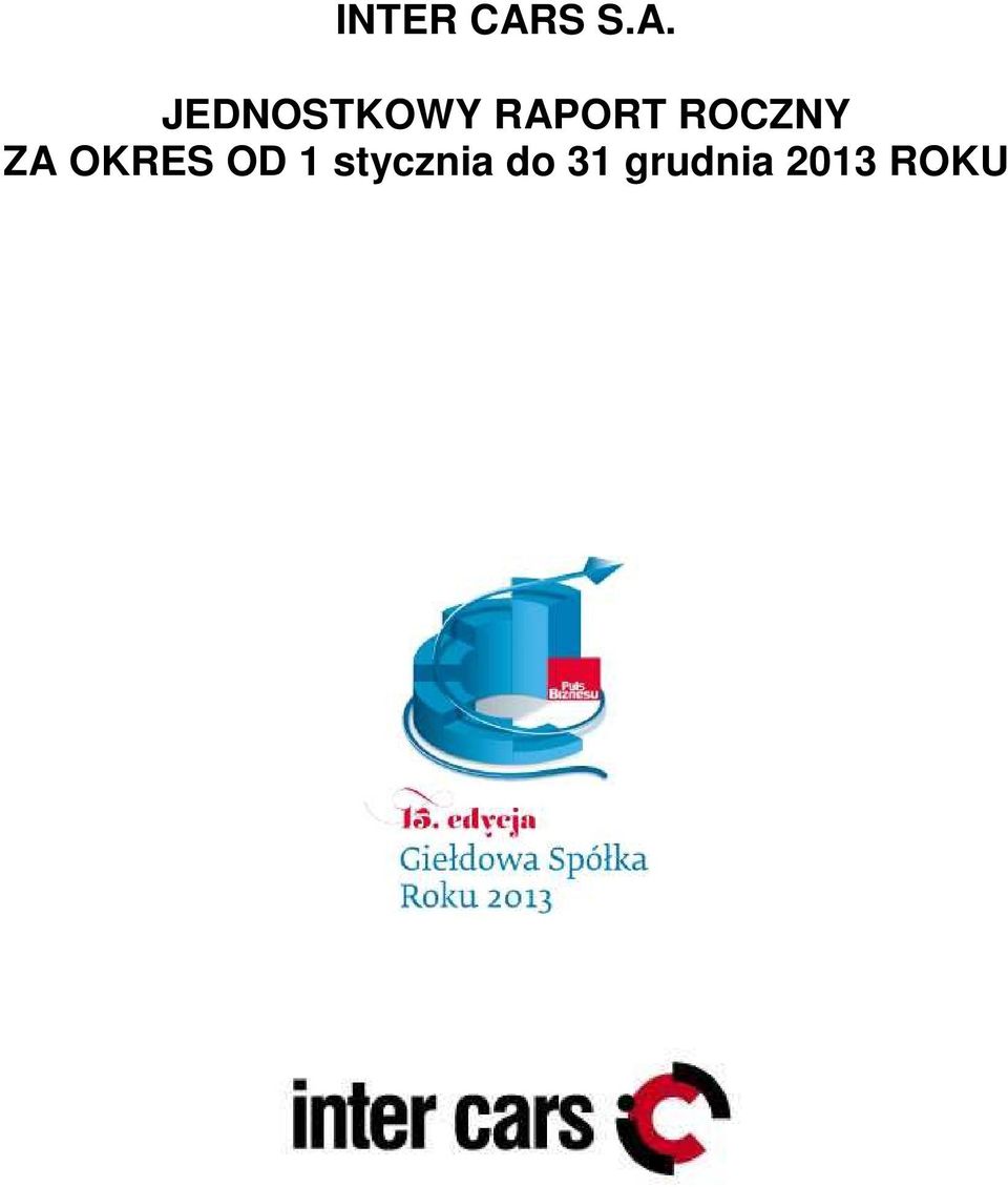 JEDNOSTKOWY RAPORT