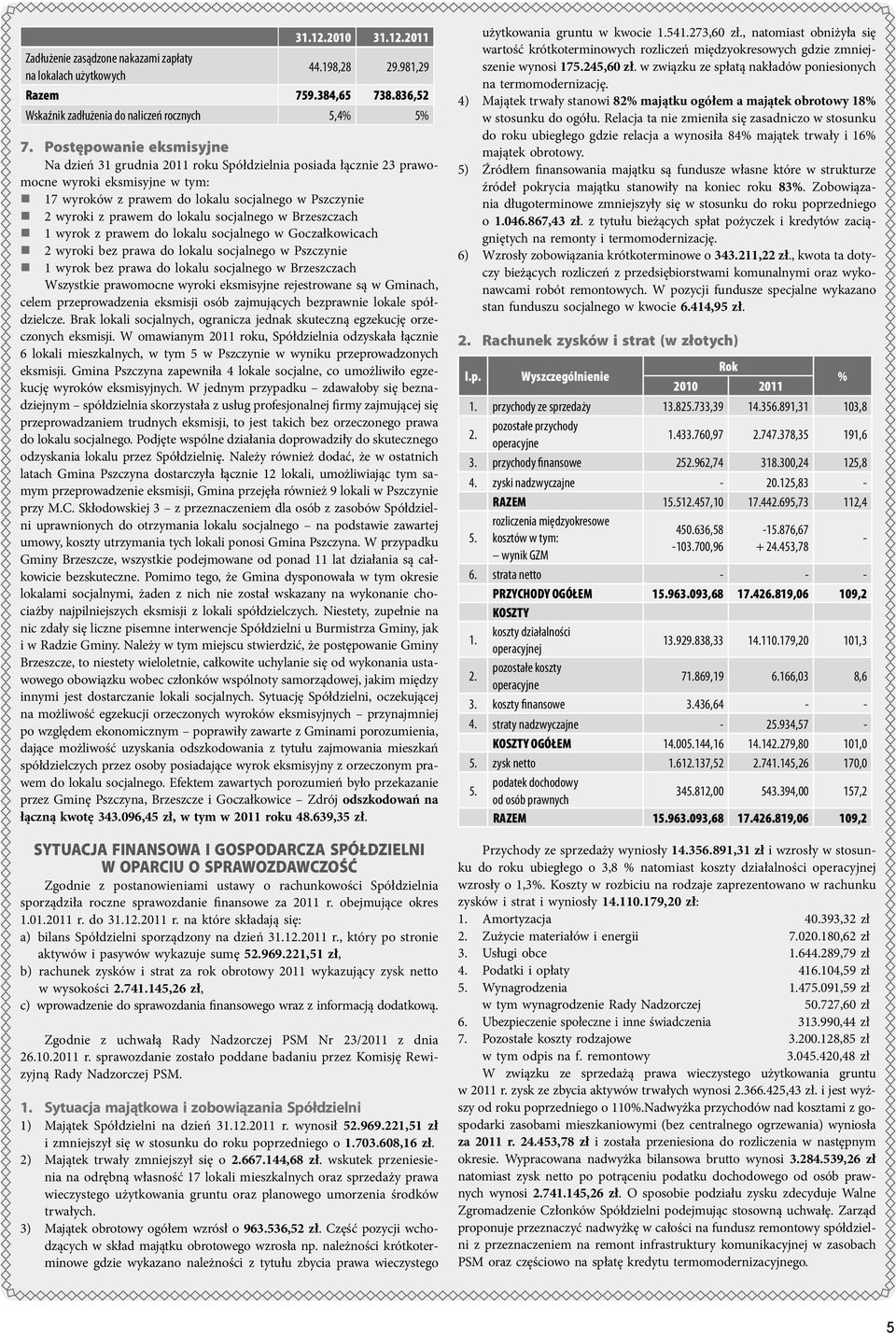 lokalu socjalnego w Brzeszczach 1 wyrok z prawem do lokalu socjalnego w Goczałkowicach 2 wyroki bez prawa do lokalu socjalnego w Pszczynie 1 wyrok bez prawa do lokalu socjalnego w Brzeszczach