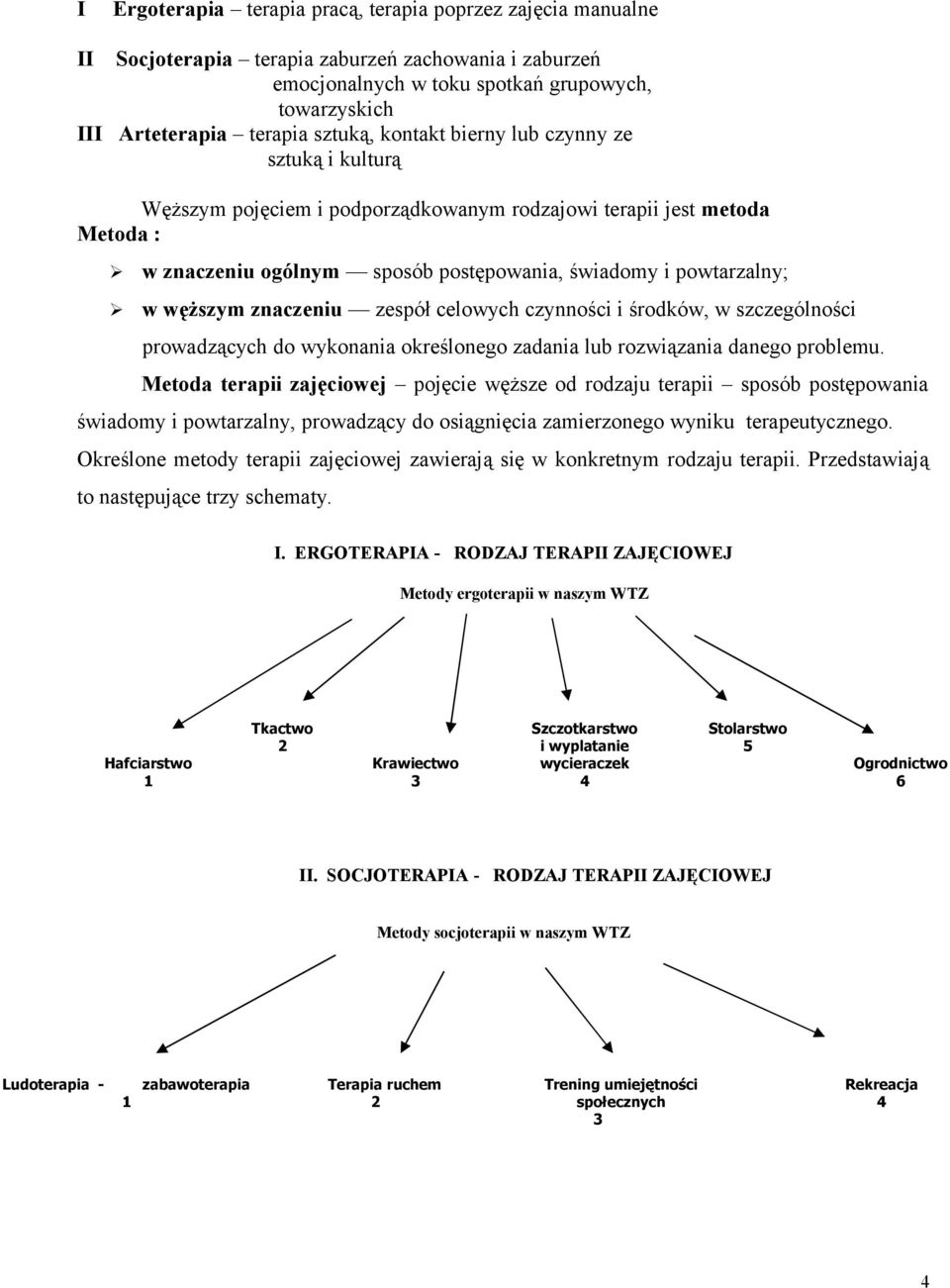 węższym znaczeniu zespół celowych czynności i środków, w szczególności prowadzących do wykonania określonego zadania lub rozwiązania danego problemu.