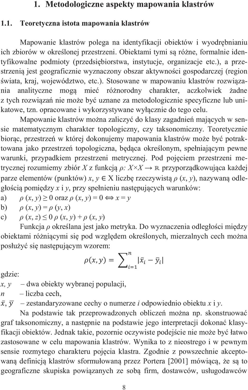 1. Teoretyczna istota mapowania