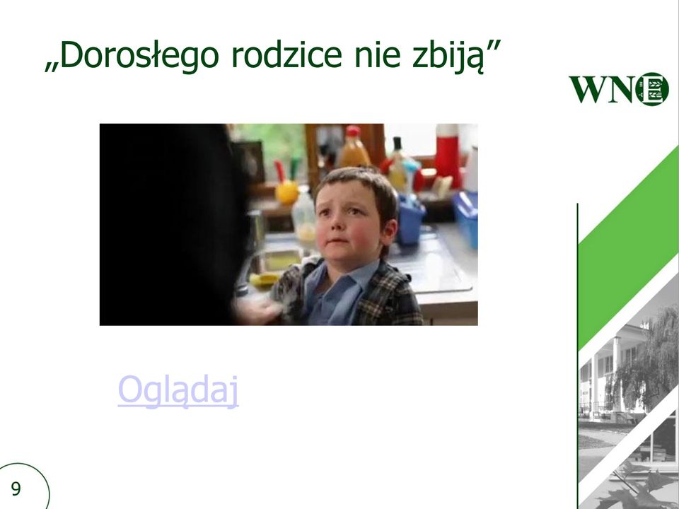 nie zbiją