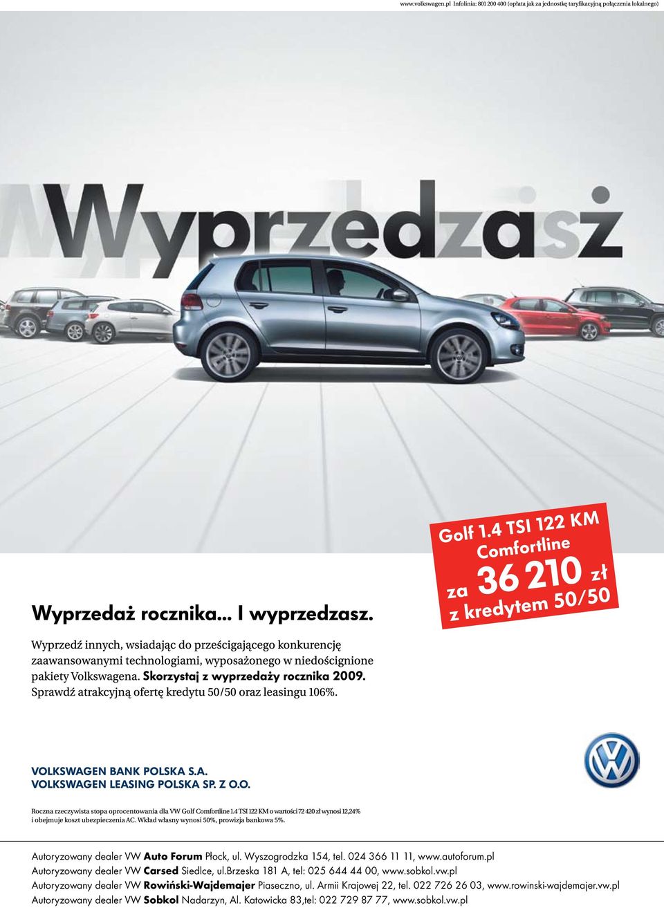 pl Autoryzowany dealer VW Rowiński-Wajdemajer Piaseczno, ul. Armii Krajowej 22, tel.