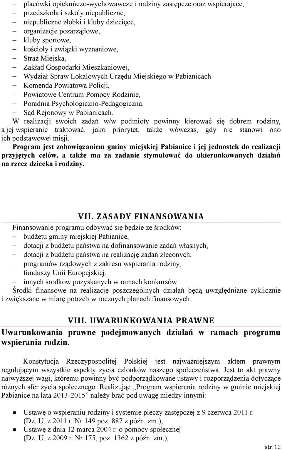 Psychologiczno-Pedagogiczna, Sąd Rejonowy w Pabianicach.