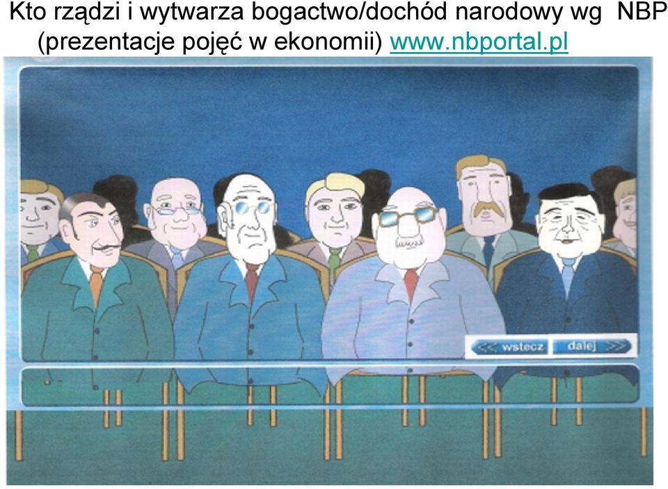 wg NBP (prezentacje