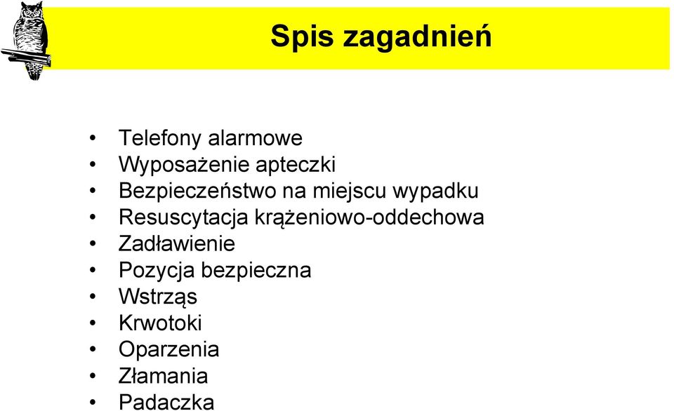 Resuscytacja krążeniowo-oddechowa Zadławienie