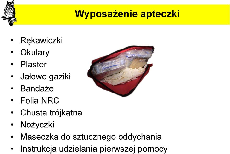 Chusta trójkątna Nożyczki Maseczka do