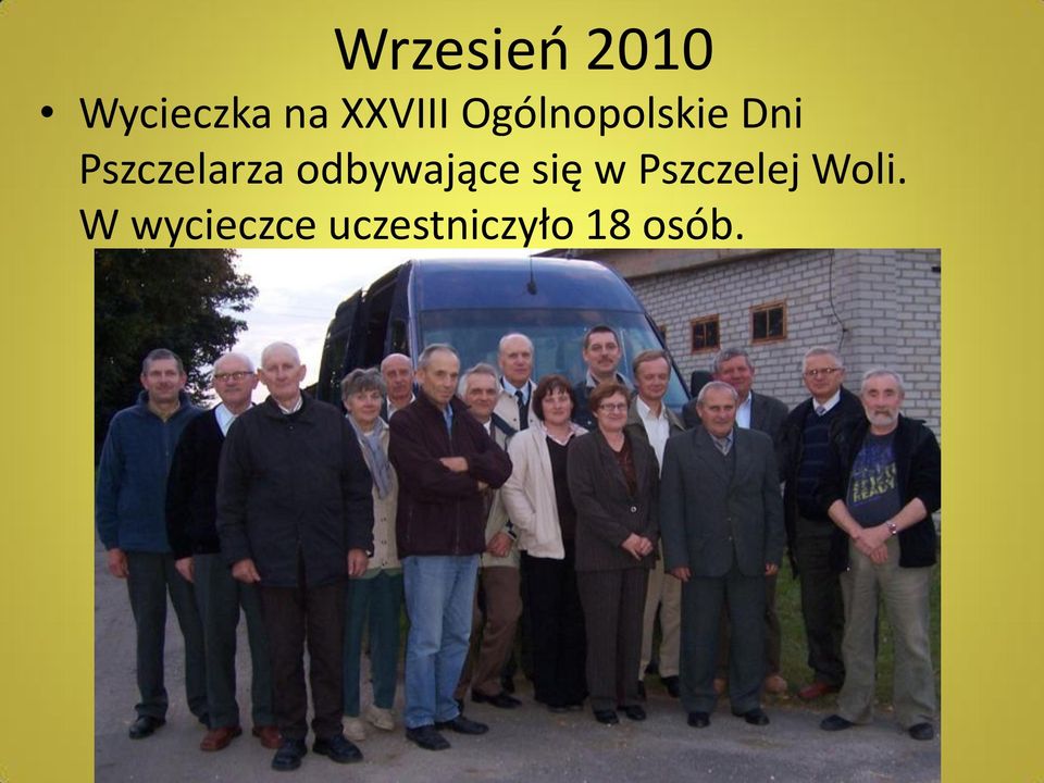 Pszczelarza odbywające się w