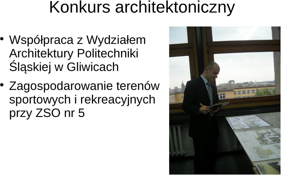 Śląskiej w Gliwicach Zagospodarowanie