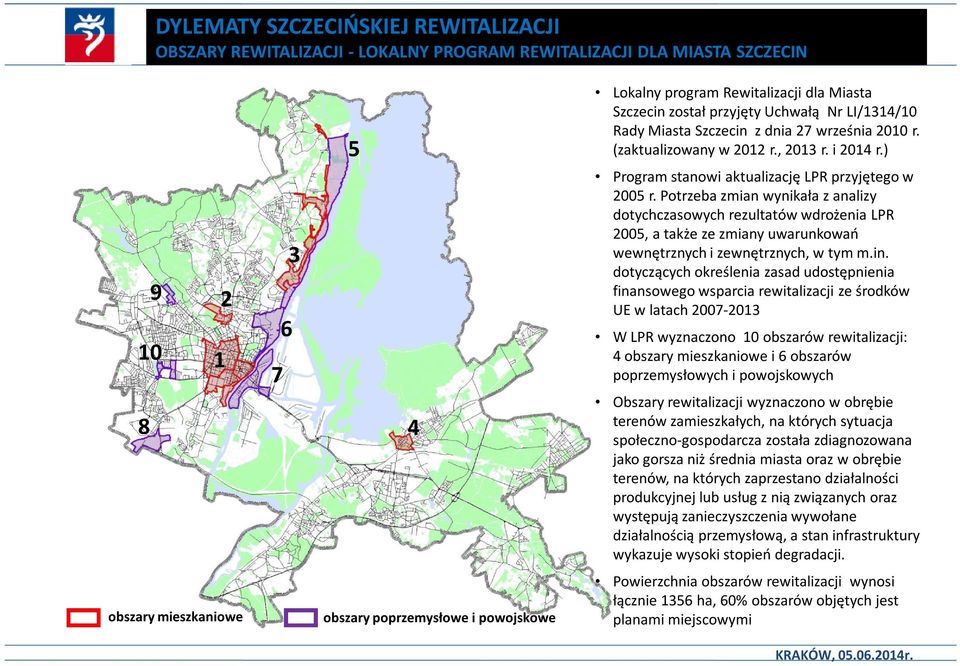 Potrzeba zmian wynikała z analizy dotychczasowych rezultatów wdrożenia LPR 2005, a także ze zmiany uwarunkowań wewnętrznych i zewnętrznych, w tym m.in.