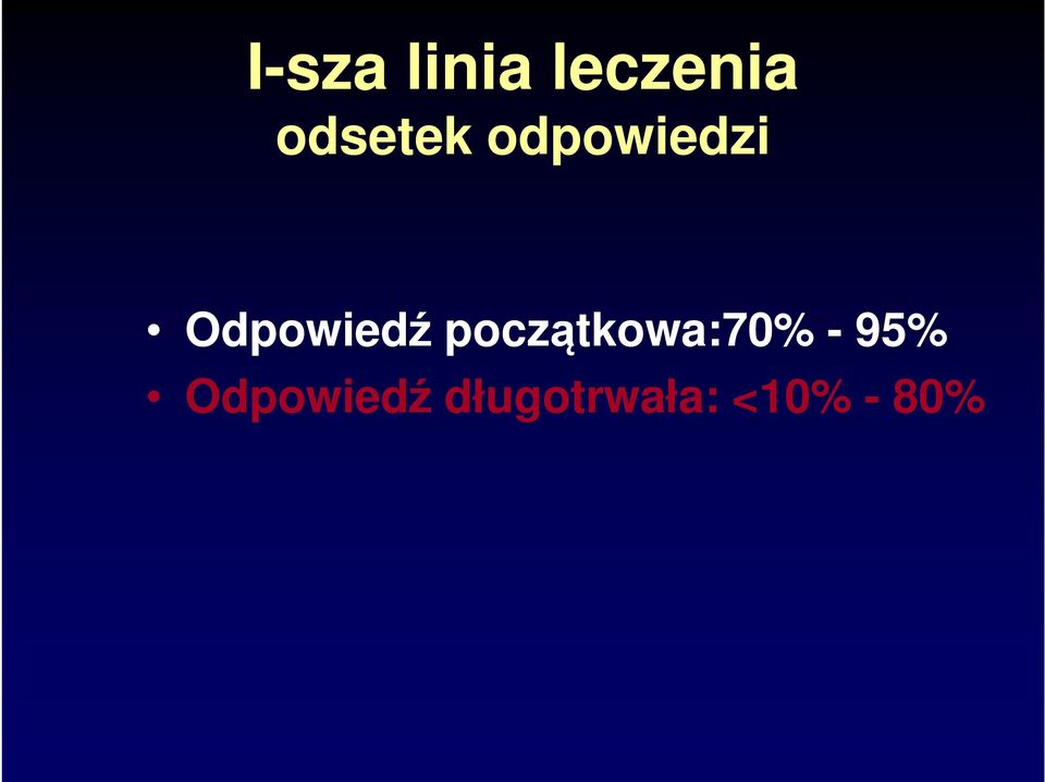 Odpowiedź początkowa:70%