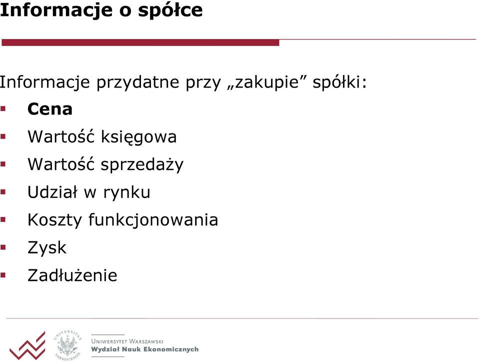 Wartość księgowa Wartość sprzedaży