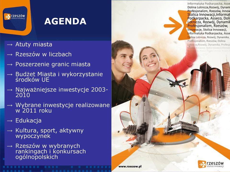 Wybrane inwestycje realizowane w 2011 roku Edukacja Kultura, sport,