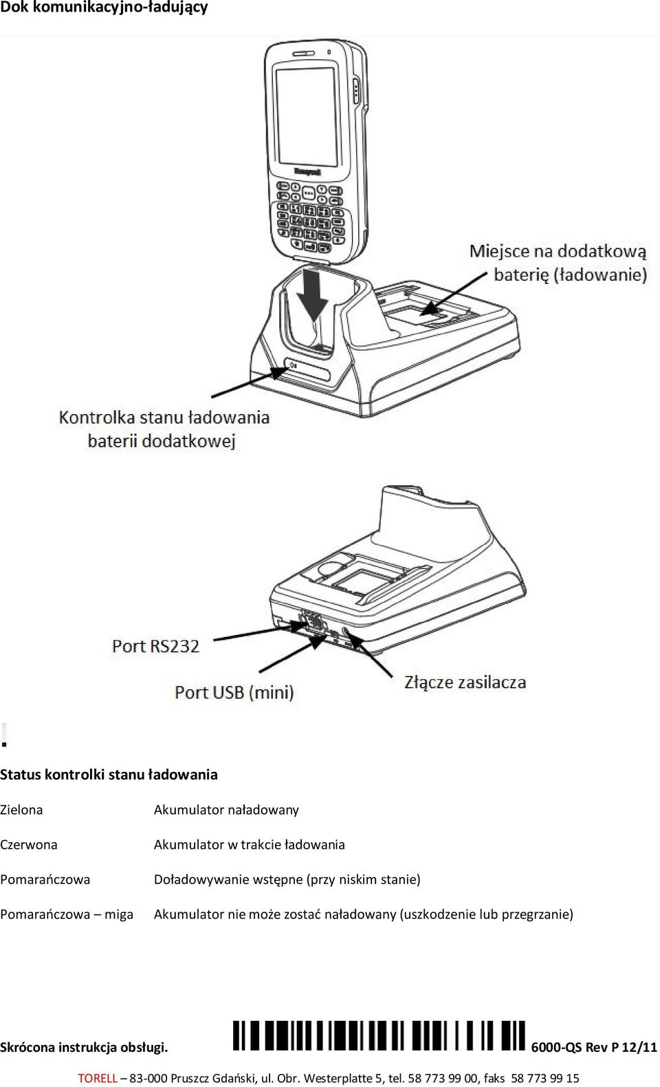 Akumulator w trakcie ładowania Doładowywanie wstępne (przy niskim