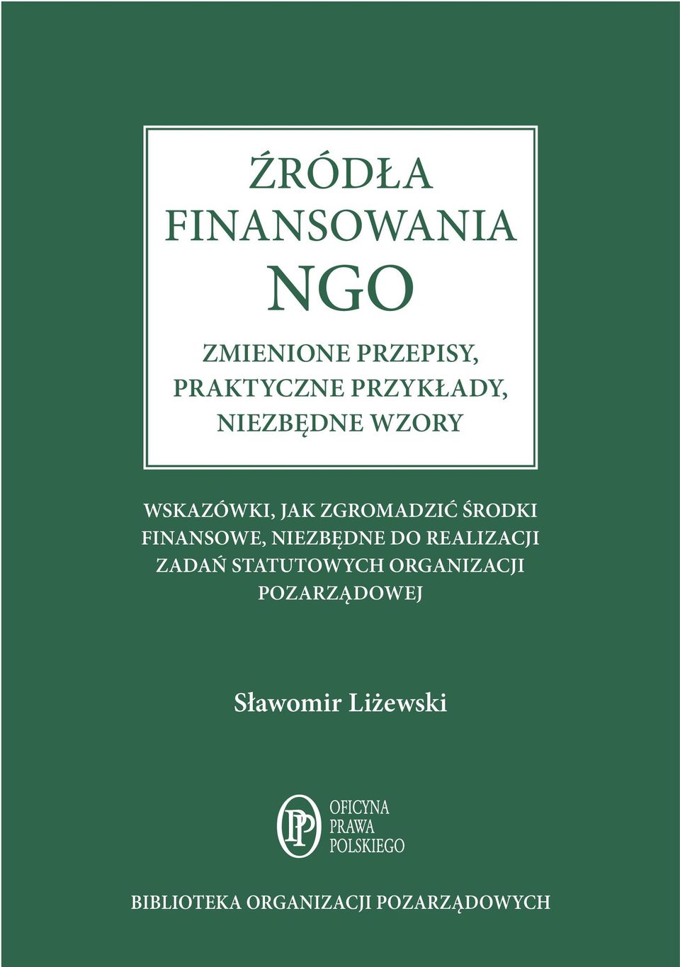 FINANSOWE, NIEZBĘDNE DO REALIZACJI ZADAŃ STATUTOWYCH