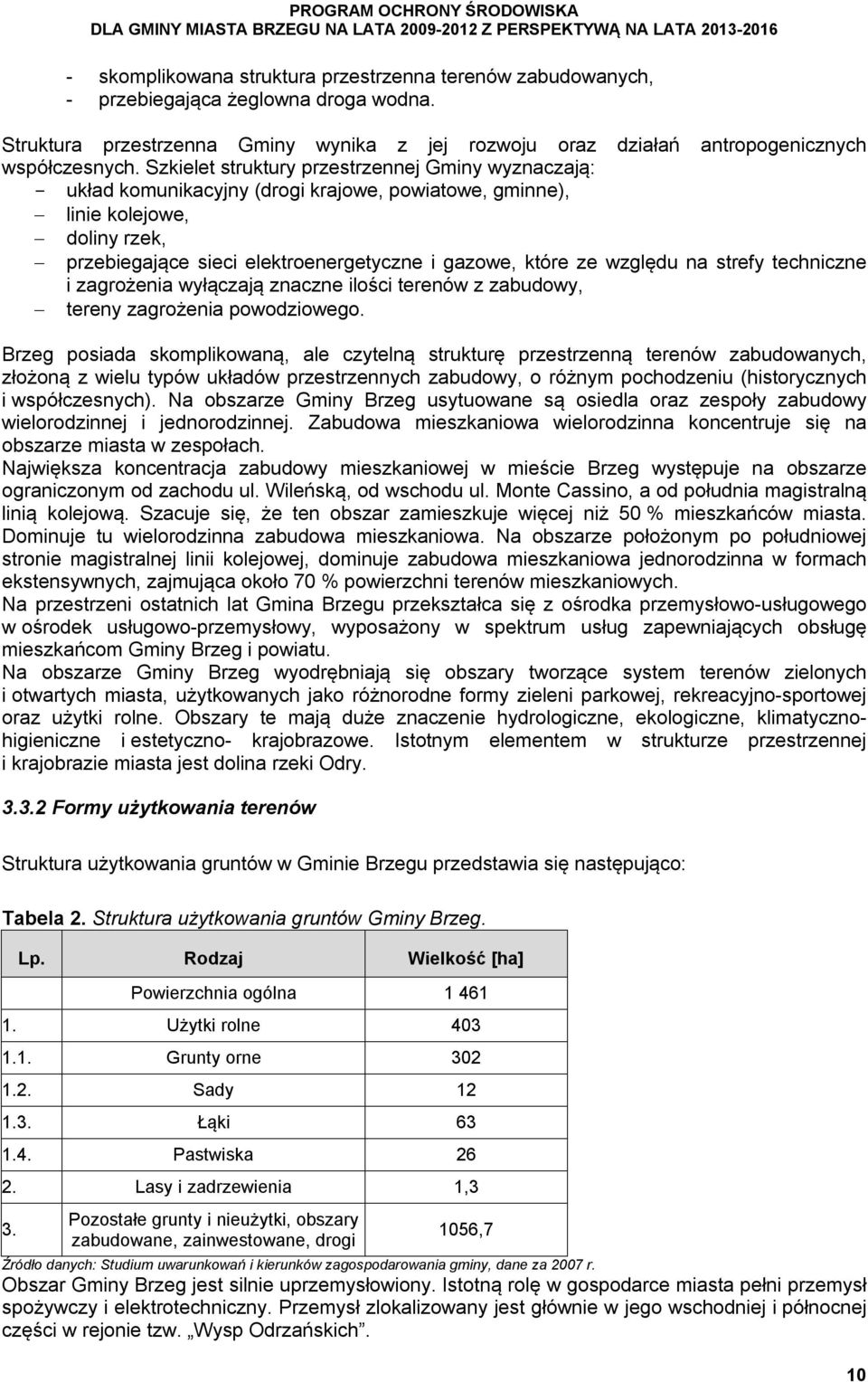 Szkielet struktury przestrzennej Gminy wyznaczają: układ komunikacyjny (drogi krajowe, powiatowe, gminne), linie kolejowe, doliny rzek, przebiegające sieci elektroenergetyczne i gazowe, które ze