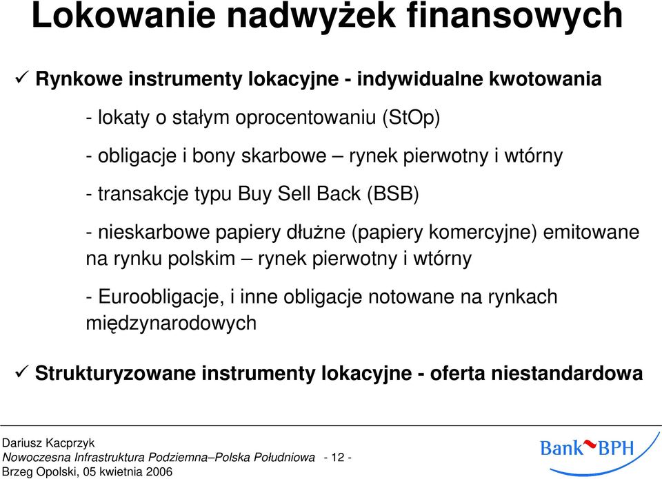 nieskarbowe papiery dłuŝne (papiery komercyjne) emitowane na rynku polskim rynek pierwotny i wtórny -