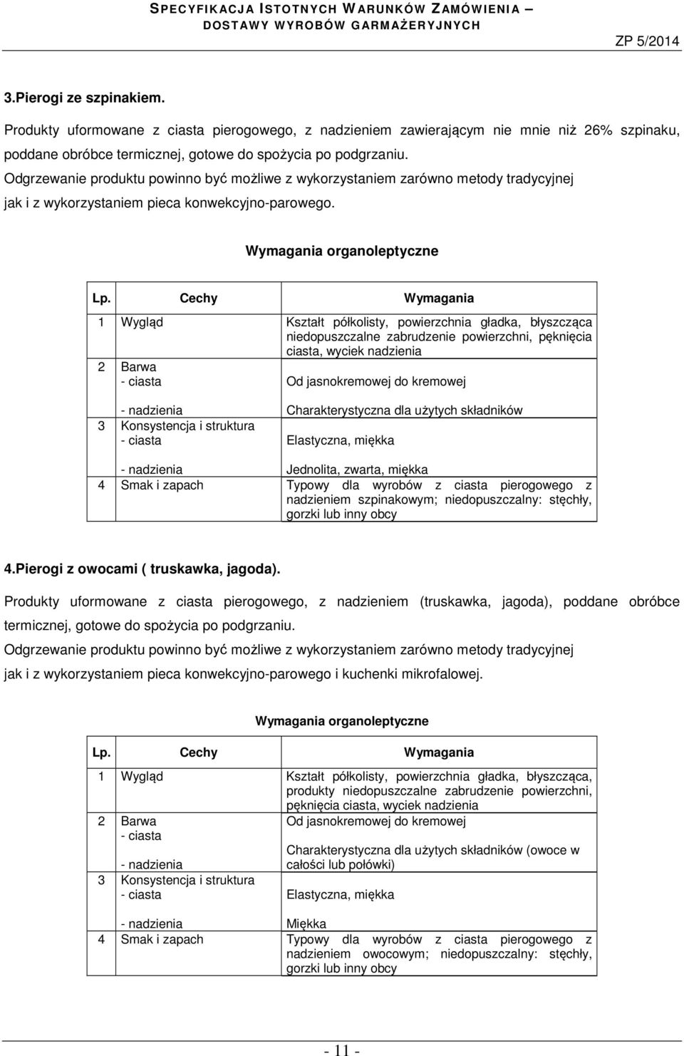 1 Wygląd Kształt półkolisty, powierzchnia gładka, błyszcząca niedopuszczalne zabrudzenie powierzchni, pęknięcia ciasta, wyciek nadzienia Od jasnokremowej do kremowej Charakterystyczna dla użytych