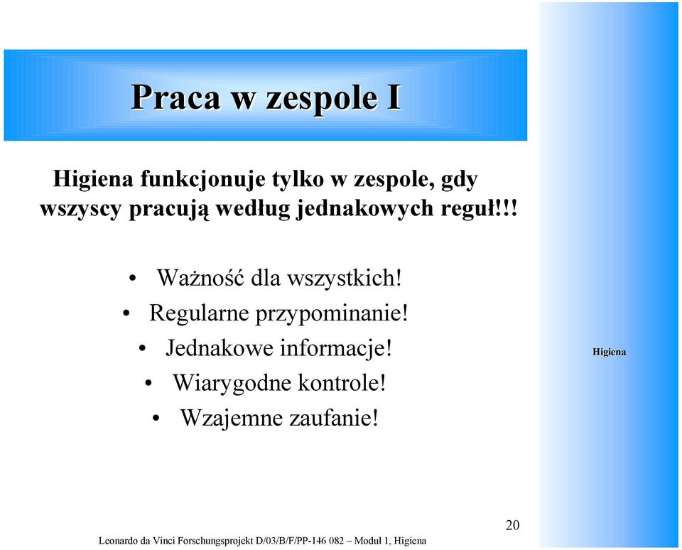 !! Ważność dla wszystkich! Regularne przypominanie!