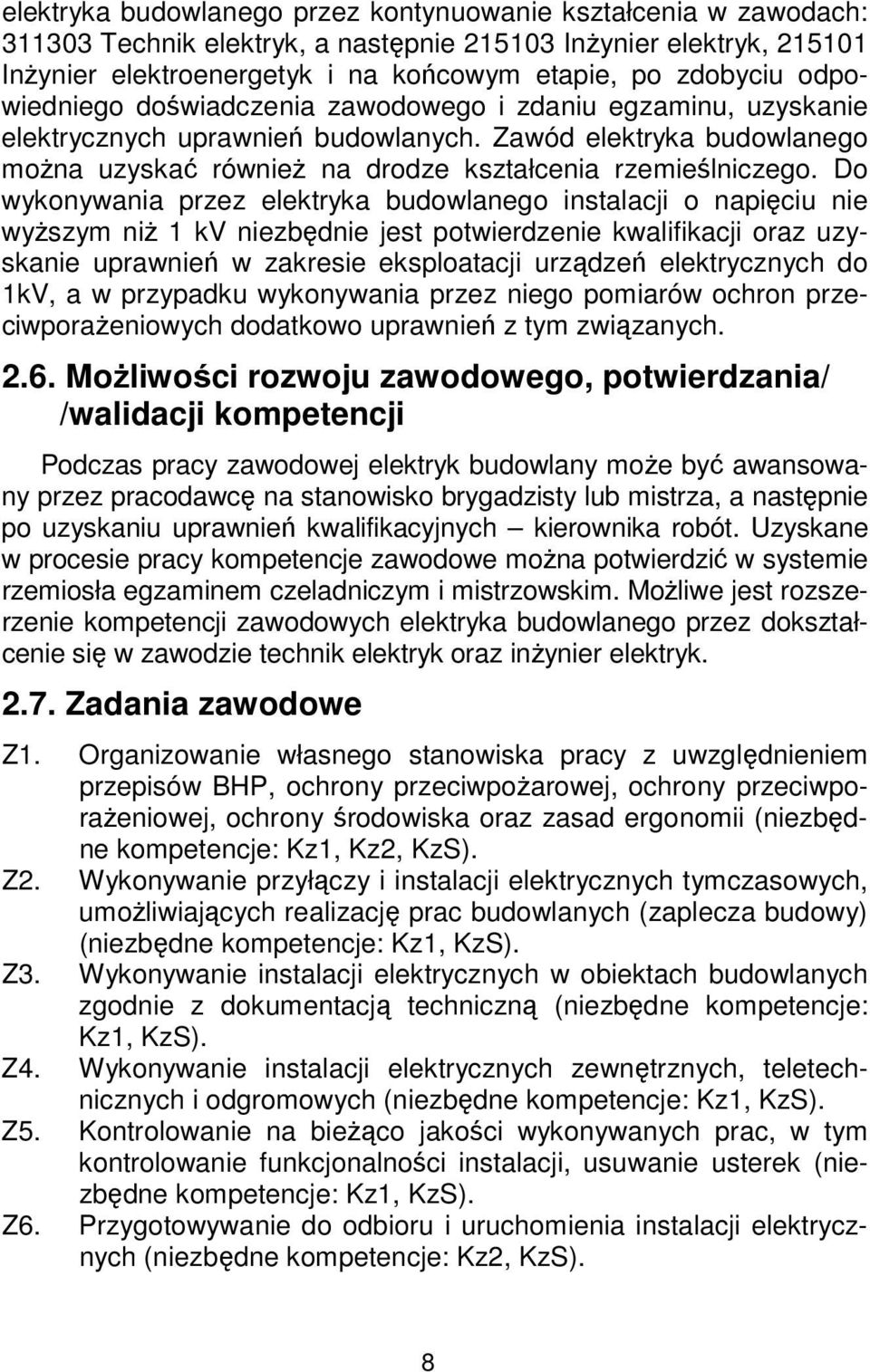 Do wykonywania przez elektryka budowlanego instalacji o napięciu nie wyższym niż 1 kv niezbędnie jest potwierdzenie kwalifikacji oraz uzyskanie uprawnień w zakresie eksploatacji urządzeń