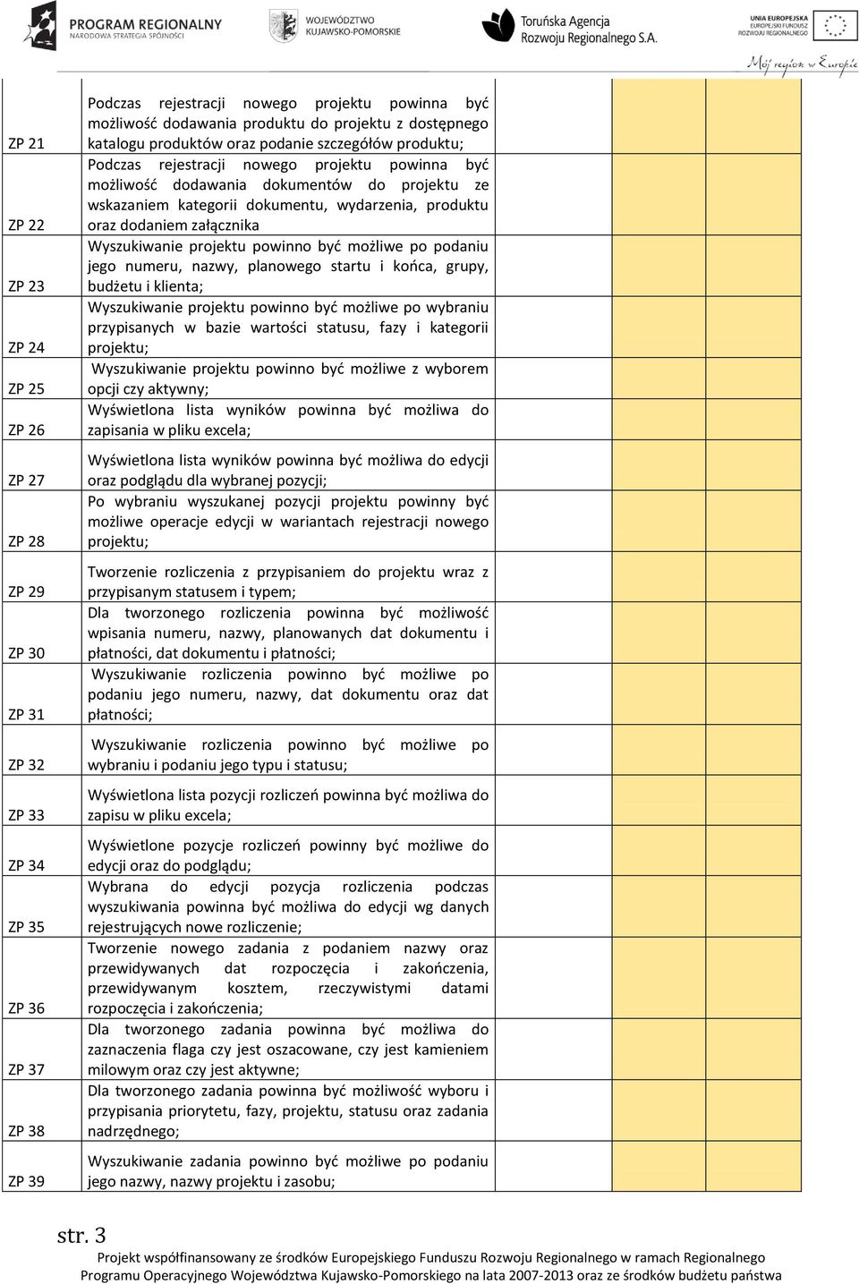 jego numeru, nazwy, planowego startu i kooca, grupy, budżetu i klienta; Wyszukiwanie projektu powinno byd możliwe po wybraniu przypisanych w bazie wartości statusu, fazy i kategorii projektu;