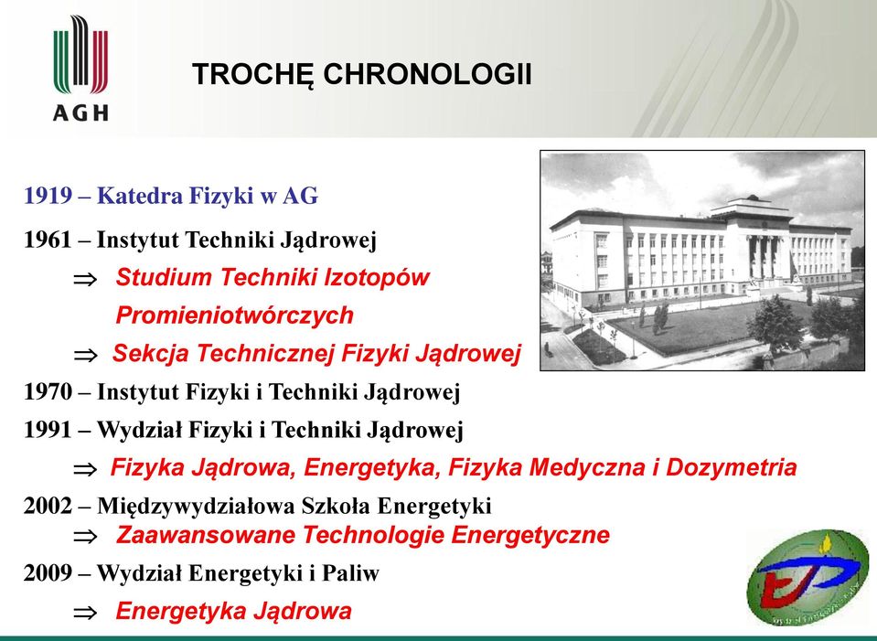 Wydział Fizyki i Techniki Jądrowej Fizyka Jądrowa, Energetyka, Fizyka Medyczna i Dozymetria 2002