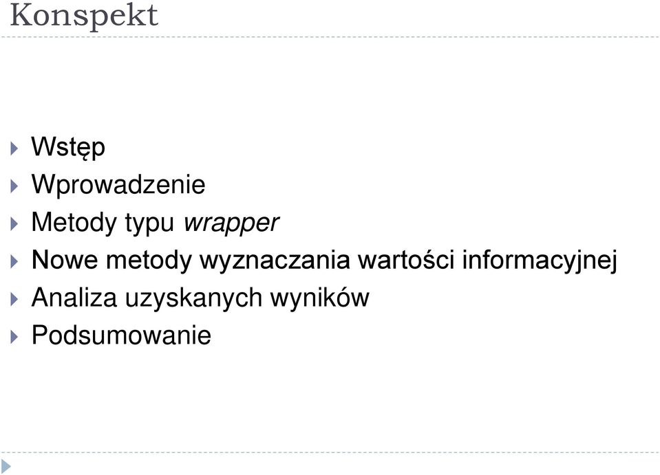 wyznaczania wartości