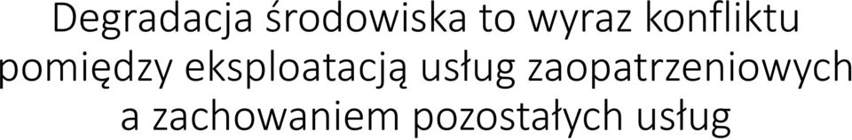 eksploatacją usług