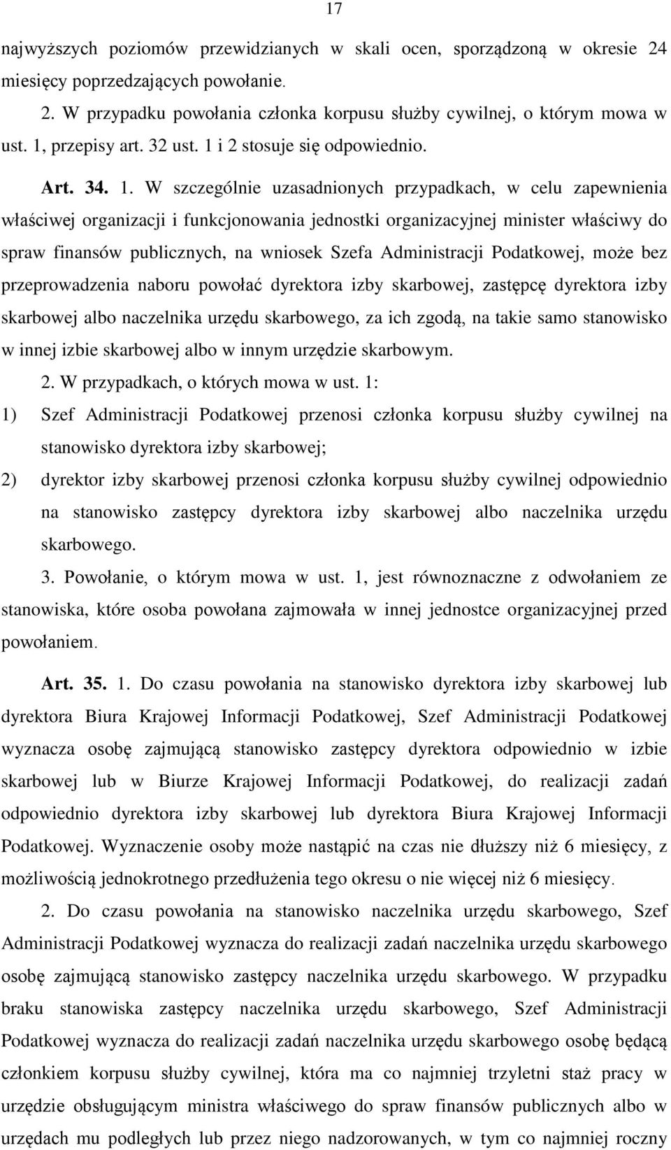 i 2 stosuje się odpowiednio. Art. 34. 1.