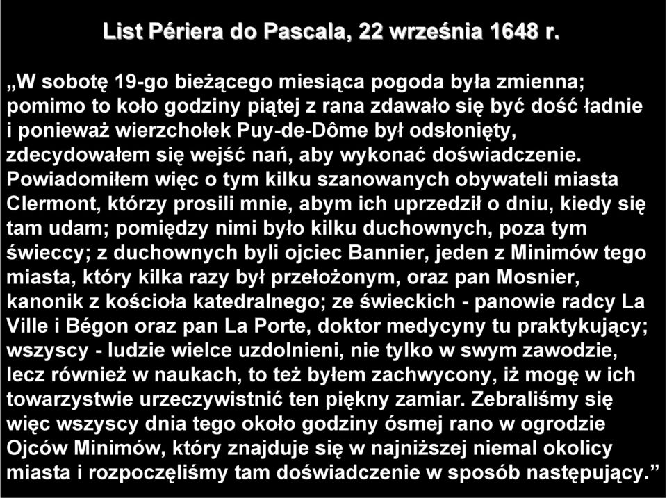 aby wykonać doświadczenie.