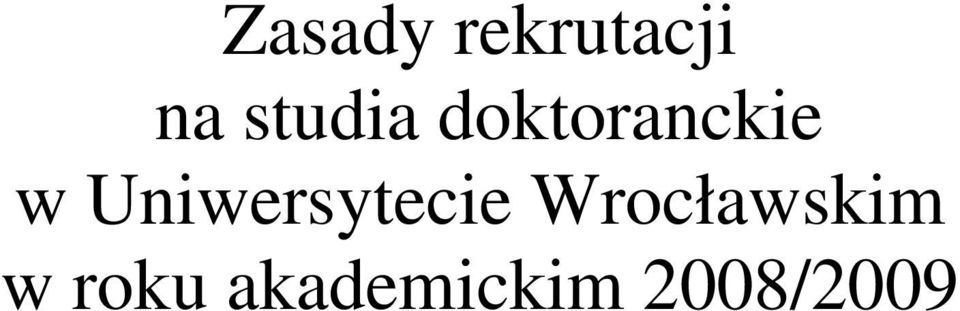 Uniwersytecie