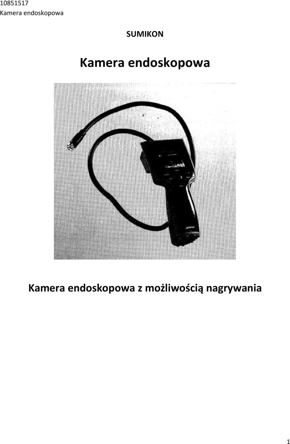 Kamera endoskopowa