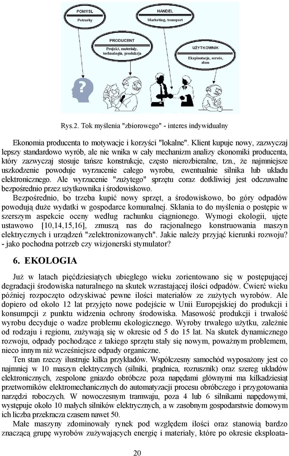 , że najmniejsze uszkodzenie powoduje wyrzucenie całego wyrobu, ewentualnie silnika lub układu elektronicznego.