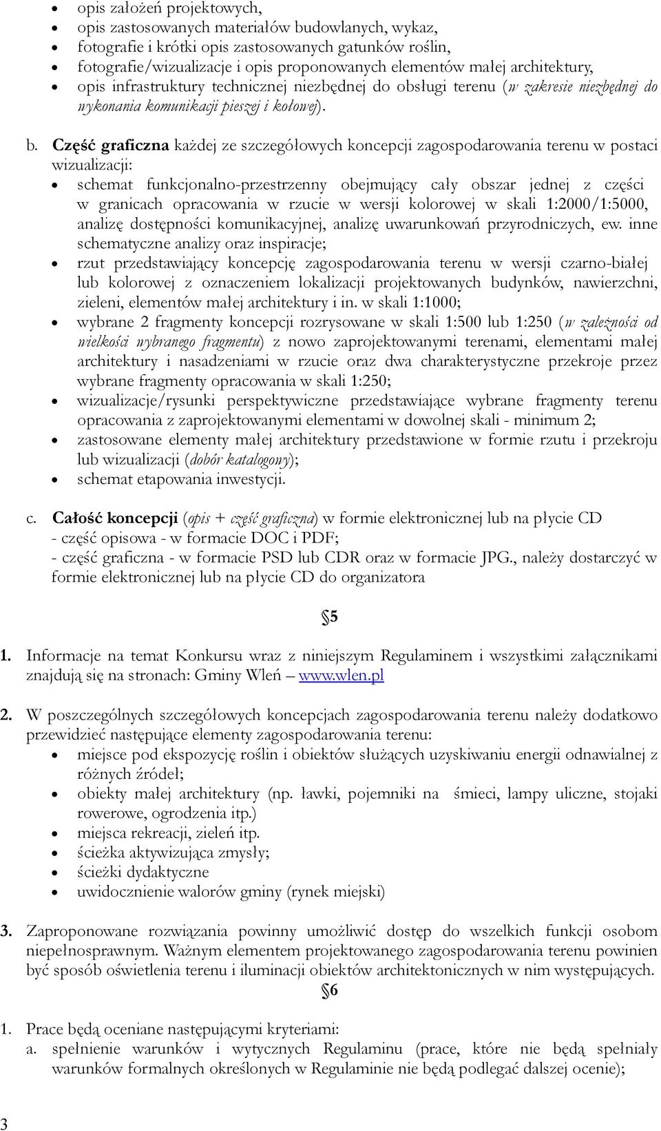 Część graficzna każdej ze szczegółowych koncepcji zagospodarowania terenu w postaci wizualizacji: schemat funkcjonalno-przestrzenny obejmujący cały obszar jednej z części w granicach opracowania w