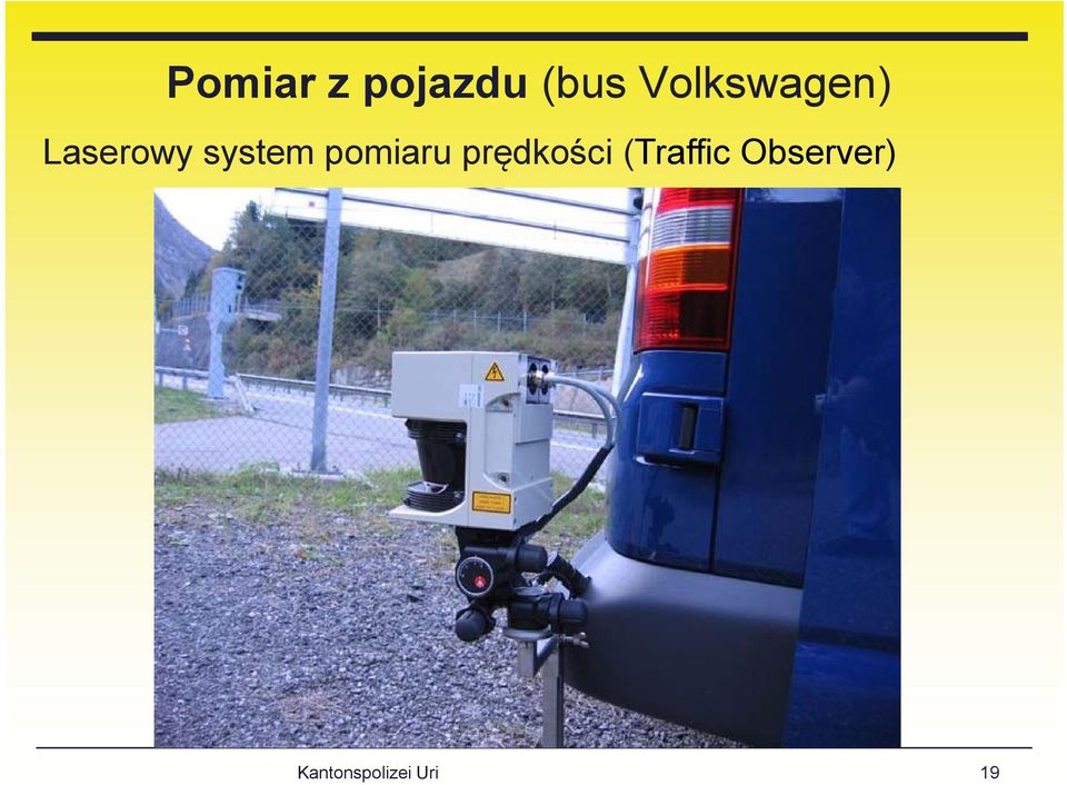 system pomiaru prędkości