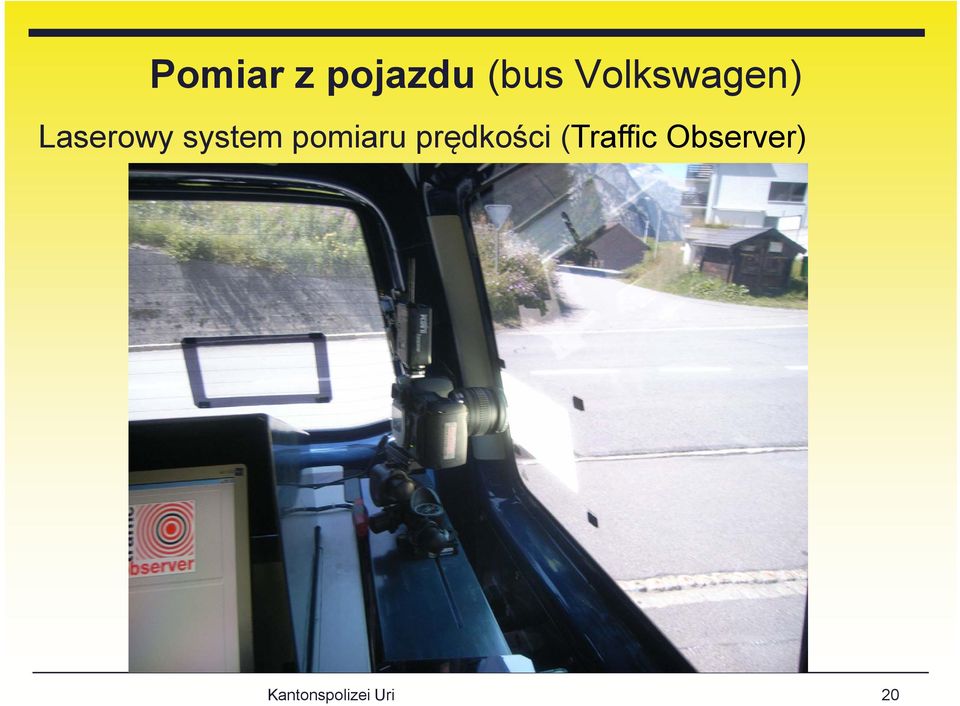 system pomiaru prędkości