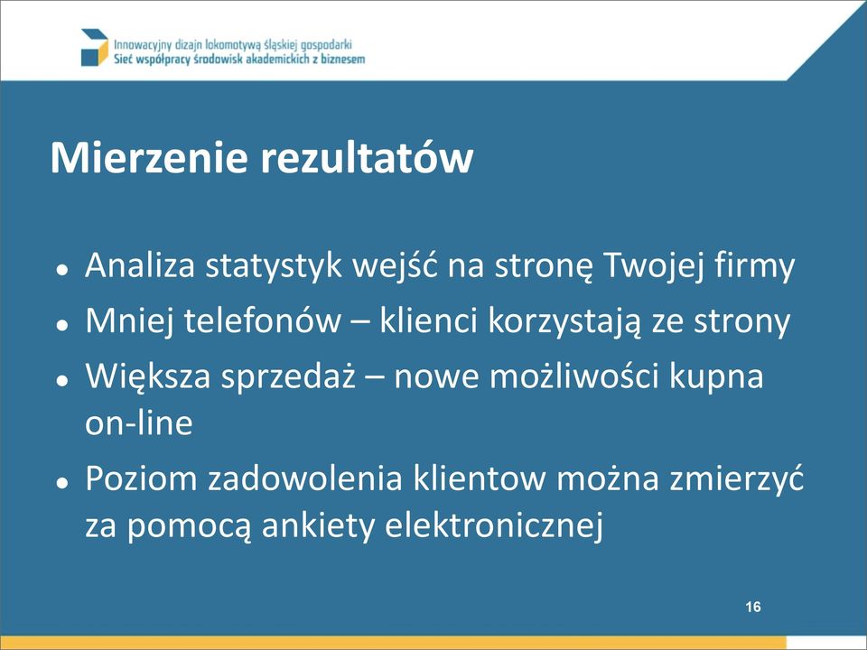 Większa sprzedaż nowe możliwości kupna on line Poziom