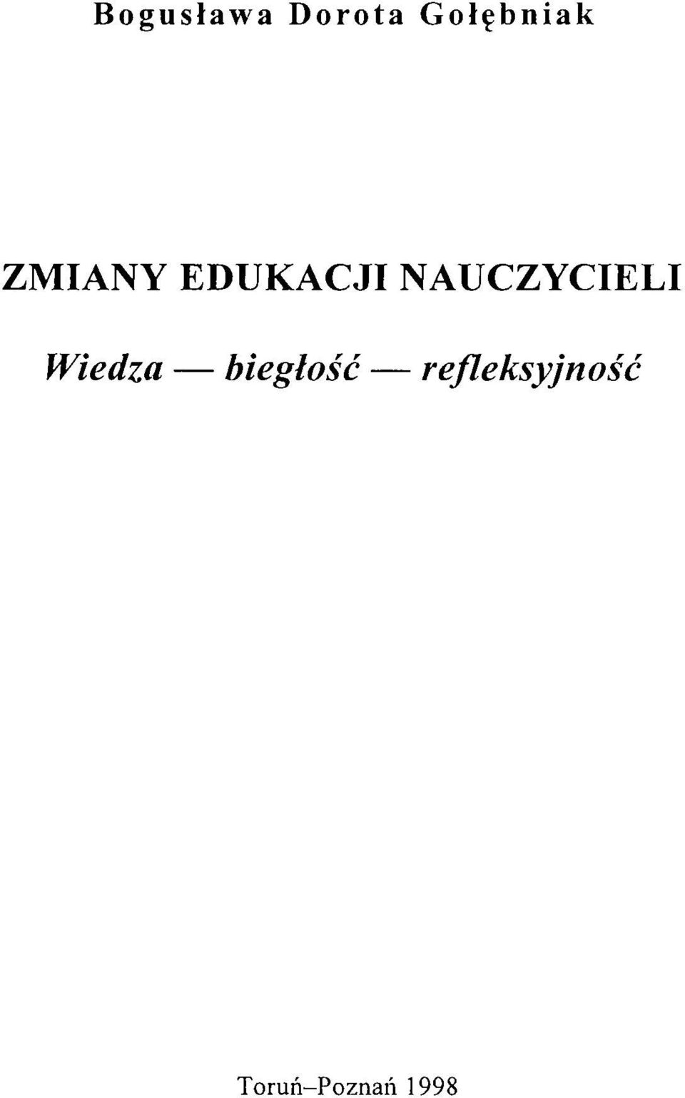 NAUCZYCIELI Wiedza