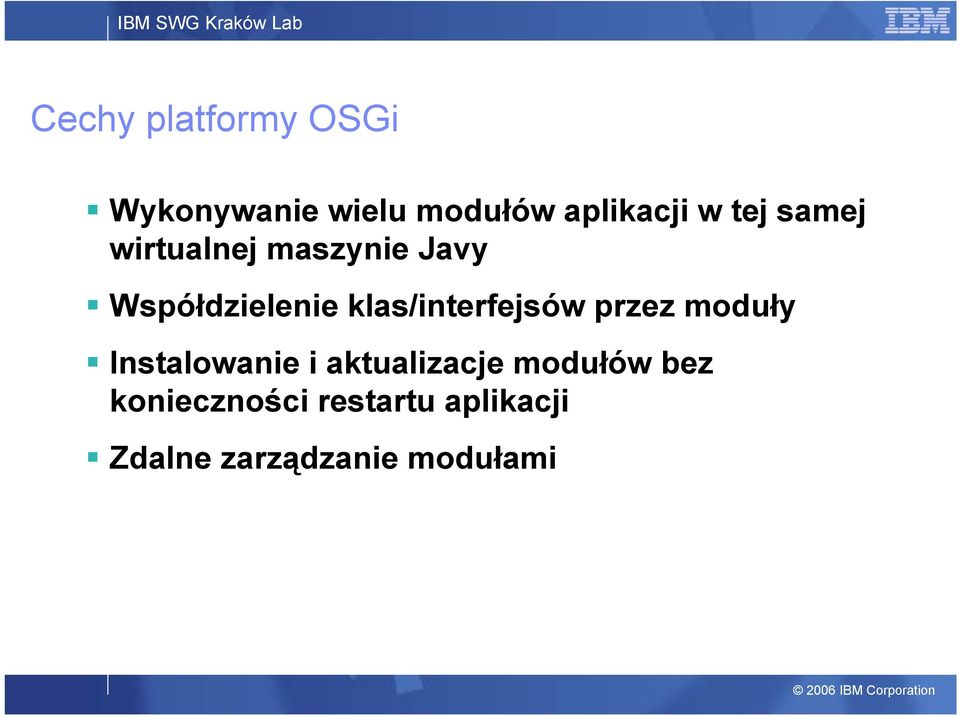 klas/interfejsów przez moduły Instalowanie i aktualizacje