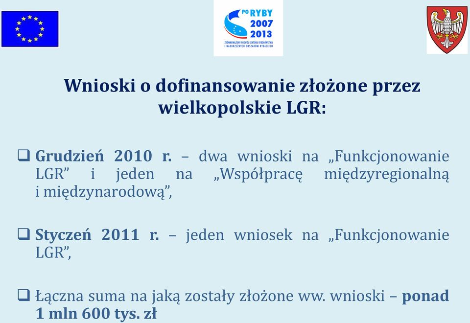 międzyregionalną i międzynarodową, Styczeń 2011 r.