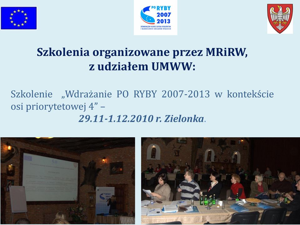 RYBY 2007-2013 w kontekście osi