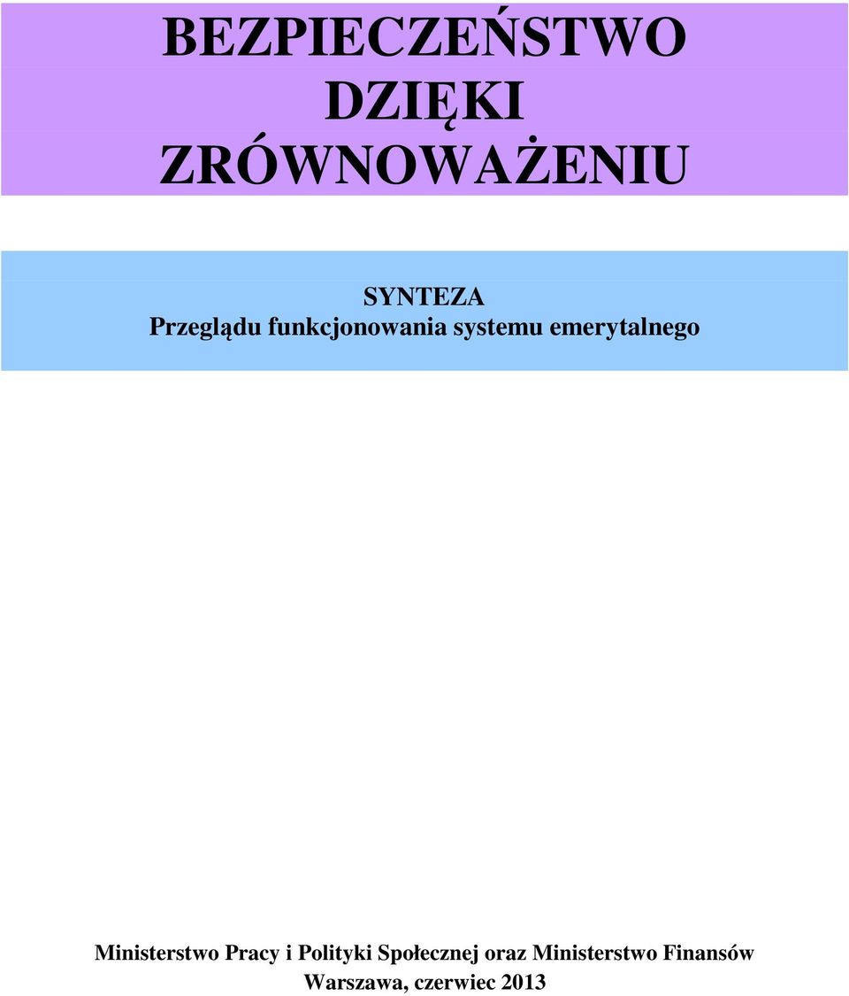 Ministerstwo Pracy i Polityki