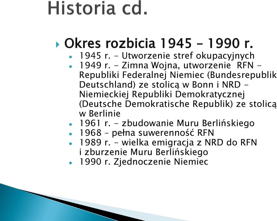 NRD - Niemieckiej Republiki Demokratycznej (Deutsche Demokratische Republik) ze stolicą w Berlinie 1961 r.