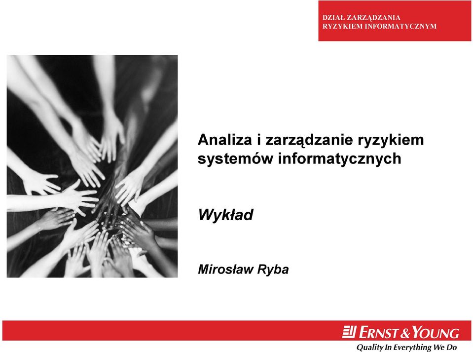 zarządzanie ryzykiem systemów