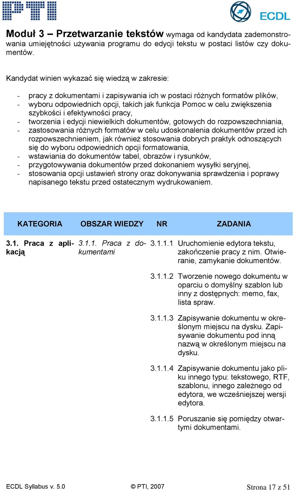 szybkości i efektywności pracy, - tworzenia i edycji niewielkich dokumentów, gotowych do rozpowszechniania, - zastosowania różnych formatów w celu udoskonalenia dokumentów przed ich