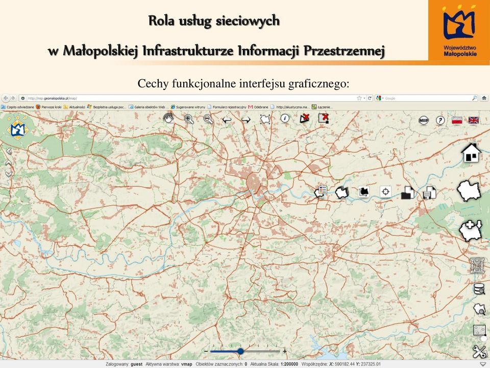 nawigacyjny, home, widok, dodaj/zapisz, pasek czasu, metadane