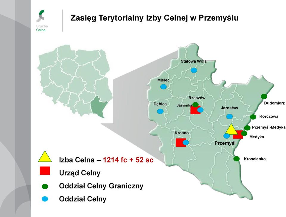 Krosno Przemyśl Przemyśl-Medyka Medyka Izba Celna 1214 fc +