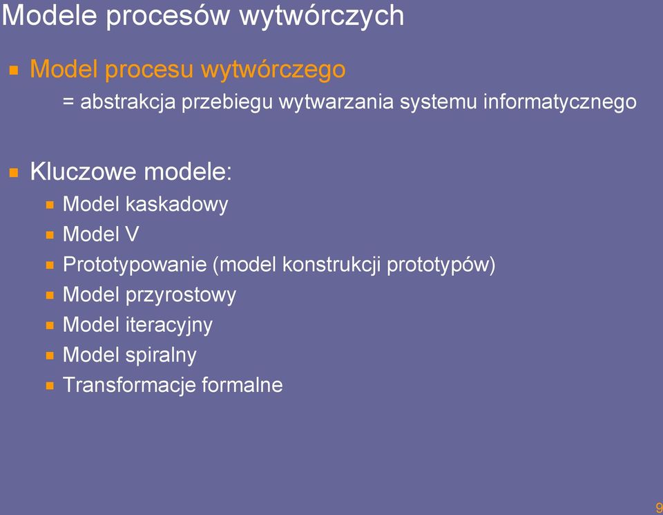 kaskadowy Model V Prototypowanie (model konstrukcji prototypów)