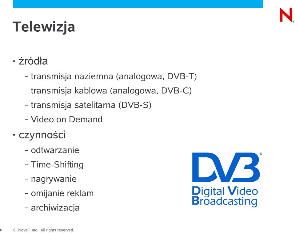 transmisja satelitarna (DVB-S) Video on Demand